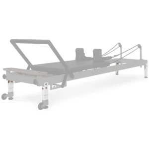 Align-Pilates R8-Pro Leg Extensions installed on a Reformer